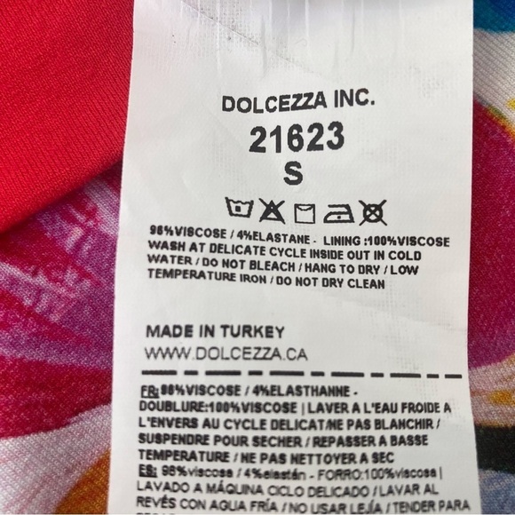 DOLCEZZA Simply Art Dress « Flower Heart »  Sz Small - Picture 6 of 12